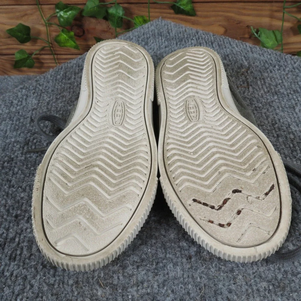 Keen‎ Toddler Boys 12 Gray Canvas Low Top Sneaker Rubber Toe Casual Comfort